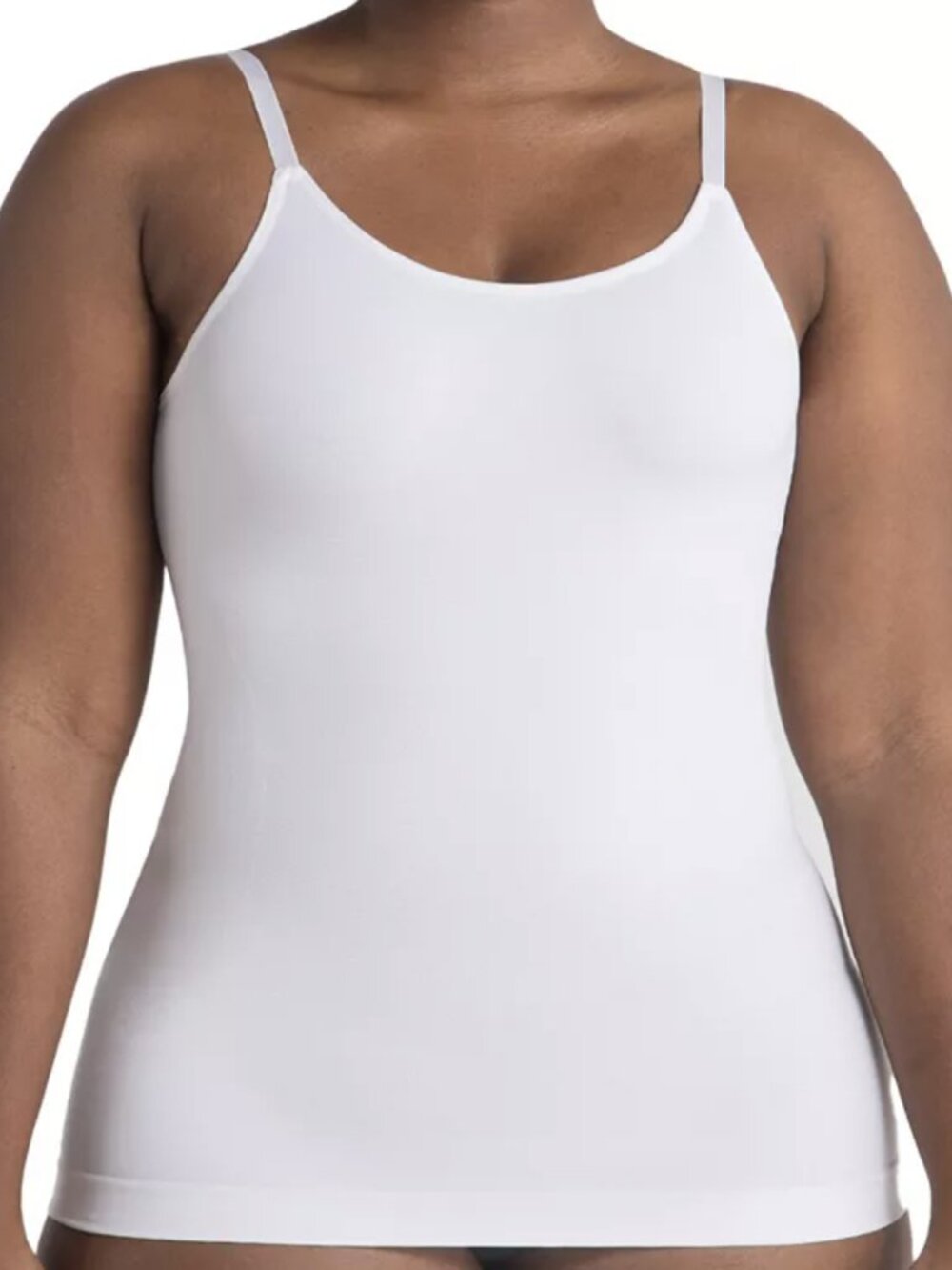 Shapermint Essentials Women's All Day Every Day Scoop Neck Cami 62001 White NWT